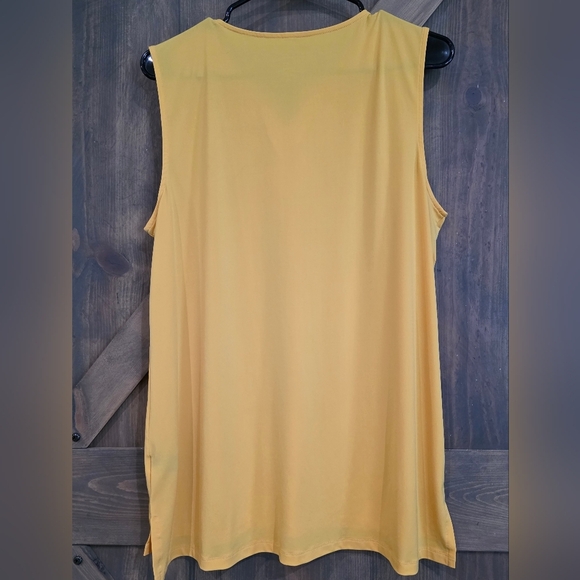 Liz Claiborne Career Sleeveless Blouse Size Large - Picture 3 of 4